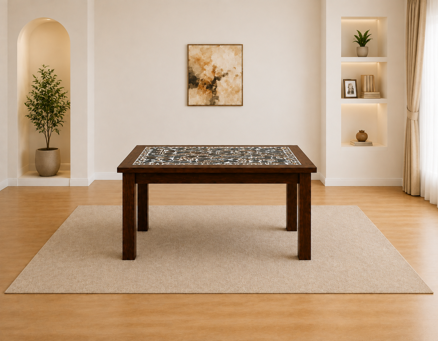 Industrial Dining Table view 2